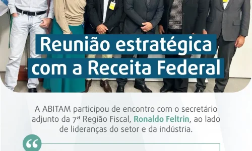 Reunião estratégica com a Receita Federal